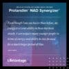 Protandim NAD Synergizer Testimonianza Josie Tong 1080x1080
