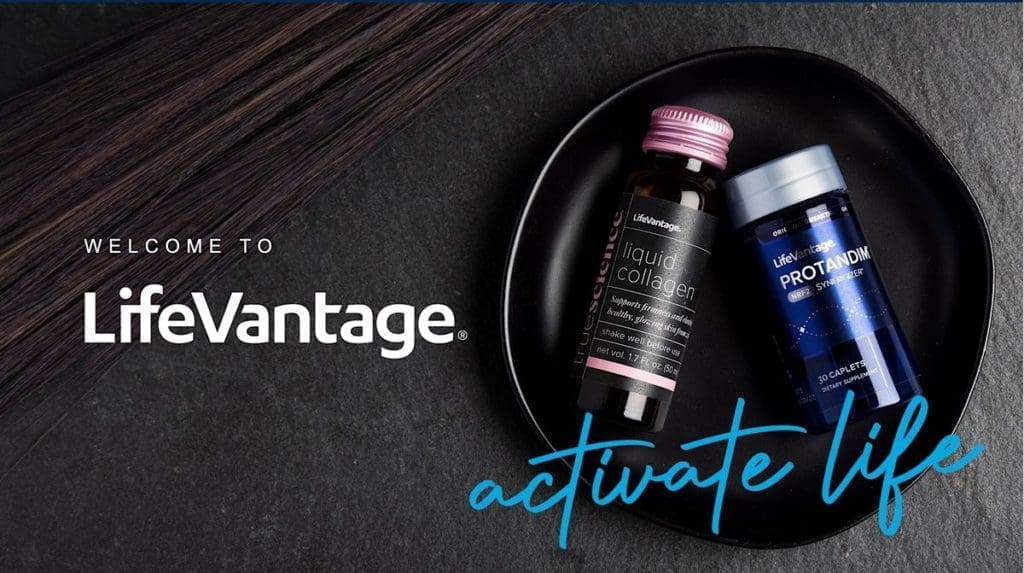 LifeVantage welkom om levensachtergrond te activeren