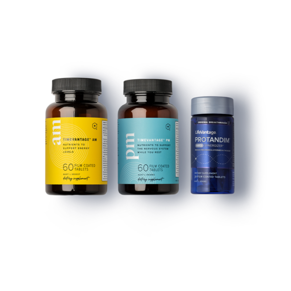 Sistema nutrizionale LifeVantage TimeVantage + pacchetto sinergizzante Protandim Nrf2